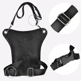 Vintage PU Leather Waist Pack Drop Leg Bag