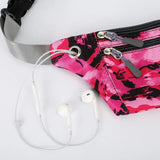 Waterproof Waist Packs Unisex Chest Bag Camouflage Belly Belt Bags