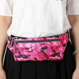 Waterproof Waist Packs Unisex Chest Bag Camouflage Belly Belt Bags