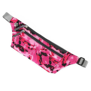 Waterproof Waist Packs Unisex Chest Bag Camouflage Belly Belt Bags
