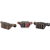 Women Ethnic Fanny Pack Retro Vintage Bum Bags Travel Hiking Waist Belt Purse