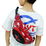 Kid Waist Bag For Girl Boy Fanny Cartoon Dinosaur Chest Bag