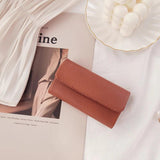 Mini Key Holder Bag Multifunctional Soft Cow Leather Wallet