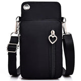Mini Shoulder Bag Multi-Function Phone Bag Earphone Pouch Sports Bag