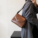 Small PU Leather Crossbody Bags for Women - Trendy Handbag