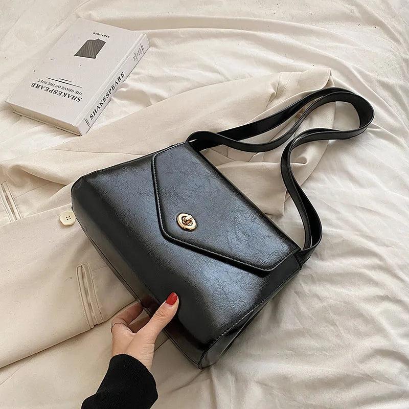 Small PU Leather Crossbody Bags for Women - Trendy Handbag