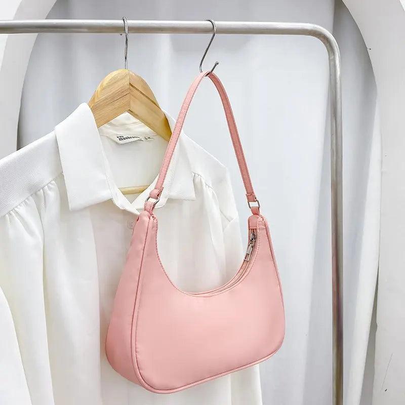 Nylon Shoulder Purse Small Handbags Summer Hobos Clutch Women Bag