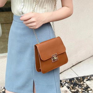 Small Women Bags Chain Shoulder Bag Messenger Crossbody Bag Mini Clutch Purse