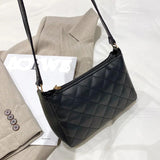 Diamond Check Crossbody Underarm Bag