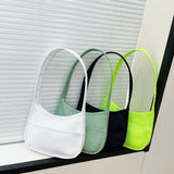 Nylon Hobos Women Handbag Candy Women Shoulder Bag Large Capacity Female Clutch