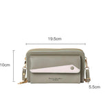 Female Mobile Phone Purse Crossbody Bags Women Large Capacity Leather Handbag