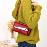 Female Mobile Phone Purse Crossbody Bags Women Large Capacity Leather Handbag