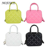 Small Leather Crossbody Tote Handle Bag