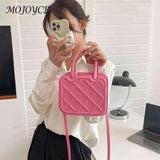 Small Leather Crossbody Tote Handle Bag