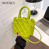 Small Leather Crossbody Tote Handle Bag