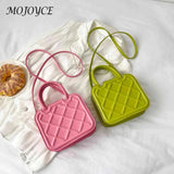 Small Leather Crossbody Tote Handle Bag