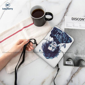 Vintage Leather Edward Scissorhands Shoulder Bag