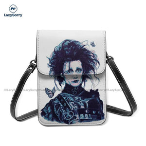 Vintage Leather Edward Scissorhands Shoulder Bag