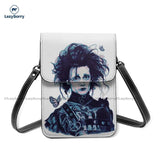 Vintage Leather Edward Scissorhands Shoulder Bag