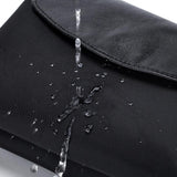 Small Leather+Canvas Messenger Bag Shoulder Crossbody