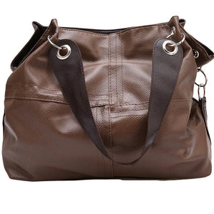 Women Soft PU Leather Handbag Vintage Shoulder Crossbody Bags