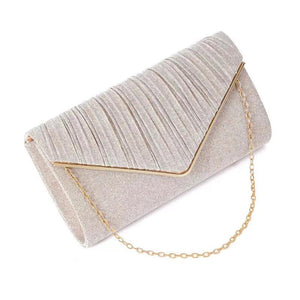 Mini Flap Shoulder Bag Chain Wedding Clutch Bridesmaid Bag