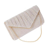 Mini Flap Shoulder Bag Chain Wedding Clutch Bridesmaid Bag