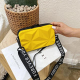 Geometric Hard Box Women Bag High Plastic Handbag Ladies Crossbody Messenger