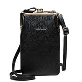 Women Mini Matte Leather Shoulder Messenger Bags Clutch Bolsas