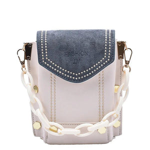 Shoulder Crossbody Bag for Women 2021New Contrast Mobile Phone Bag Messenger Bag