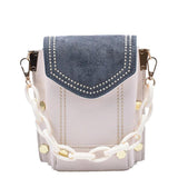 Shoulder Crossbody Bag for Women 2021New Contrast Mobile Phone Bag Messenger Bag