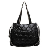 Large Nylon Crossbody Tote Messenger Bag
