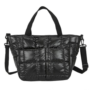 Space Cotton Nylon Shoulder Crossbody Bags for Women