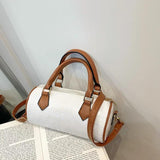 Round Shoulder Messenger Bag for Women