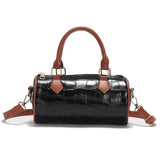 Round Shoulder Messenger Bag for Women