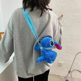 Disney Stitch Soft Girl Doll Bag Satchel Shoulder Bag