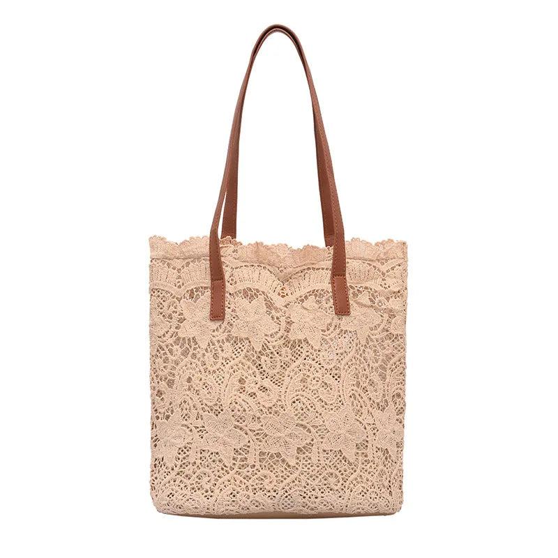 Embroidered Lace Ladies Handbag Shoulder Bag Wallet Travel Bag