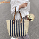Straw Beach Underarm Bag Female Woven Shoulder Bag Bohemian Summer