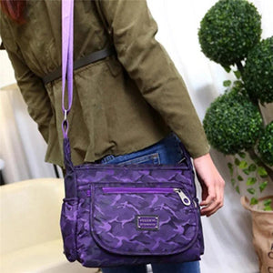 Women Shoulder Bag Nylon Messenger Waterproof High Capacity Bags