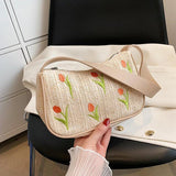 Summer Beach Shoulder Bag Ins Wild Holiday Small Square Bag
