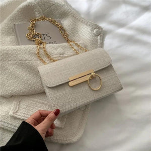 Women's Crossbody Shoulder Bag Top Handle Purse Soft Vertical Thread B255