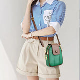Stylish PU Women's Shoulder Bag Mini Messenger Wallets
