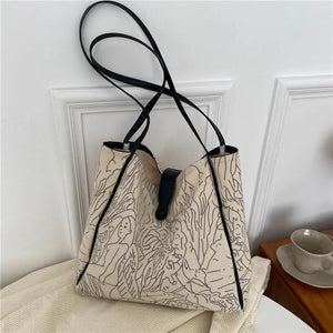 Women's Canvas Messenger Bag Cross Body Casual Travel Shoulder Bag B173