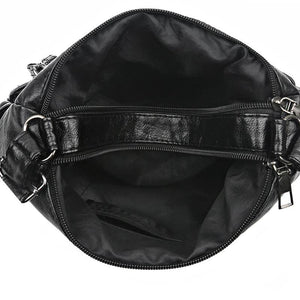 Vintage Soft Leather Shoulder Bag