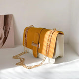Women's PU Leather Crossbody Bag Flap Shoulder Messenger Bag