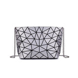 Geometric Folding Shoulder Bag for Women Crossbody Clutch Evening Bag