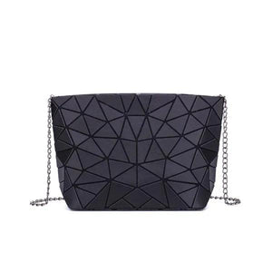 Geometric Folding Shoulder Bag for Women Crossbody Clutch Evening Bag