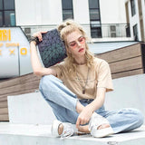 Geometric Chain Messenger Bag Women's Sling Bag