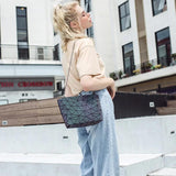 Geometric Chain Messenger Bag Women's Sling Bag