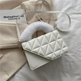Women's Small Crossbody Bag Lightweight PU Leather Messenger Handbag Purse